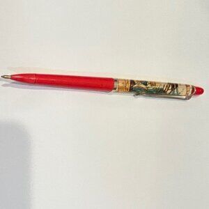 Disneyland Souvenir Floaty Pen Mickey Mouse on Floating Book Fantasia VINTAGE